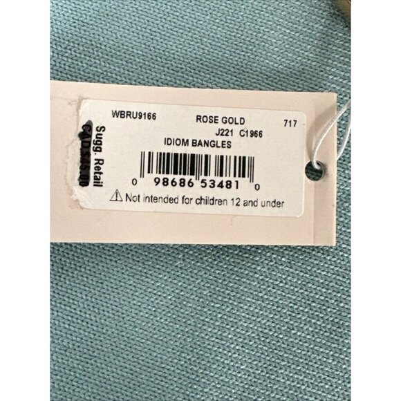 Kate Spade New With Tags Idiom Stop And Smell The Roses Rose Gold Bangle New - Picture 7 of 12